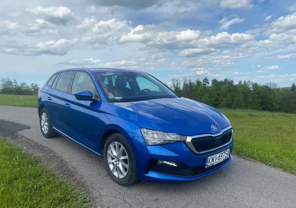 samochody osobowe Skoda Scala cena 57500 przebieg: 146100, rok produkcji 2019 z Czarnków